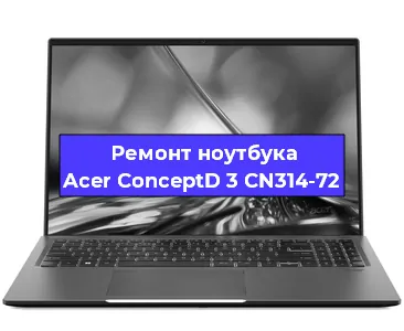 Замена материнской платы на ноутбуке Acer ConceptD 3 CN314-72 в Перми